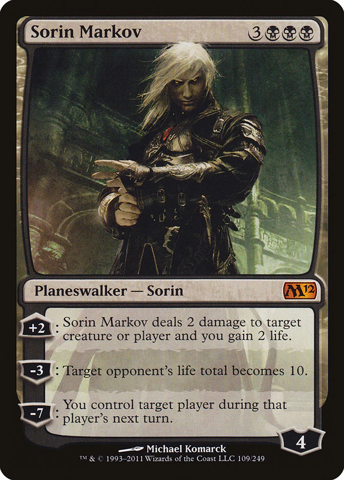 Sorin Markov 109/249 (Magic 2012 (M12))