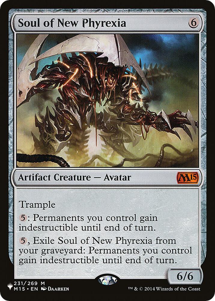 Soul of New Phyrexia M15-231/5075 (The List Reprints)