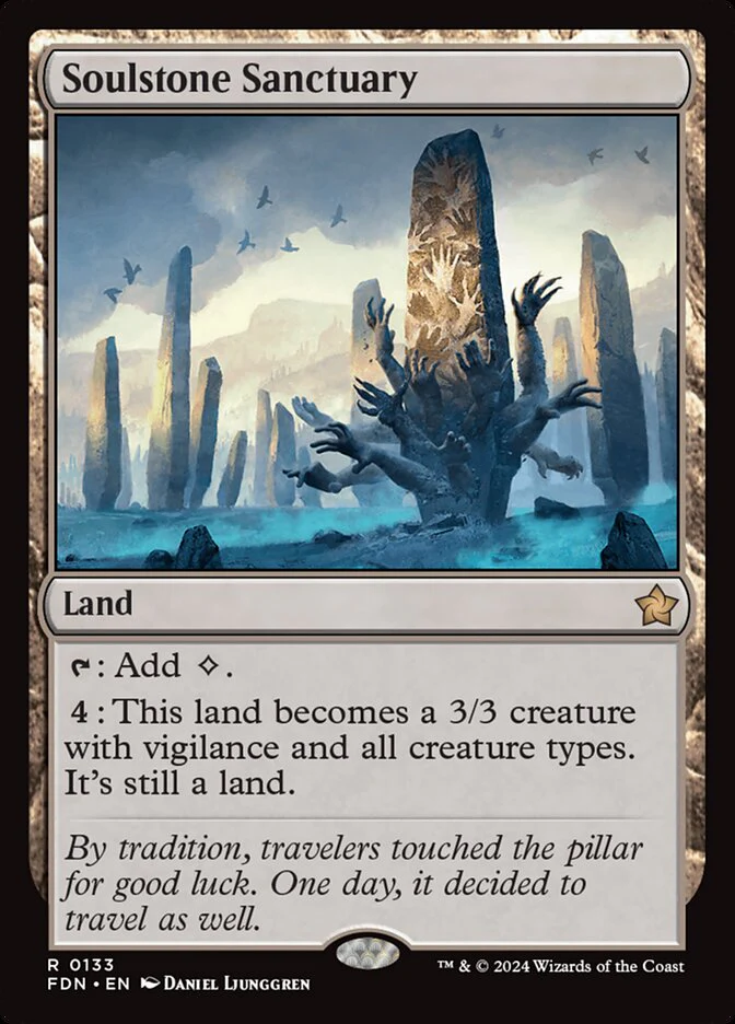 Soulstone Sanctuary 133/291 (Foundations)  - Foil