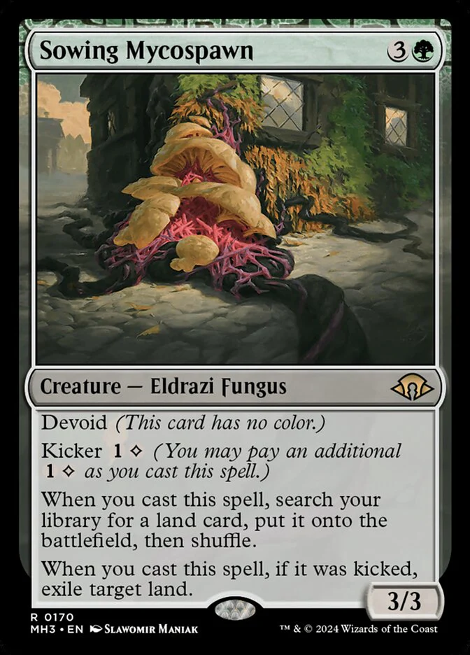 Sowing Mycospawn 170 (Modern Horizons 3)
