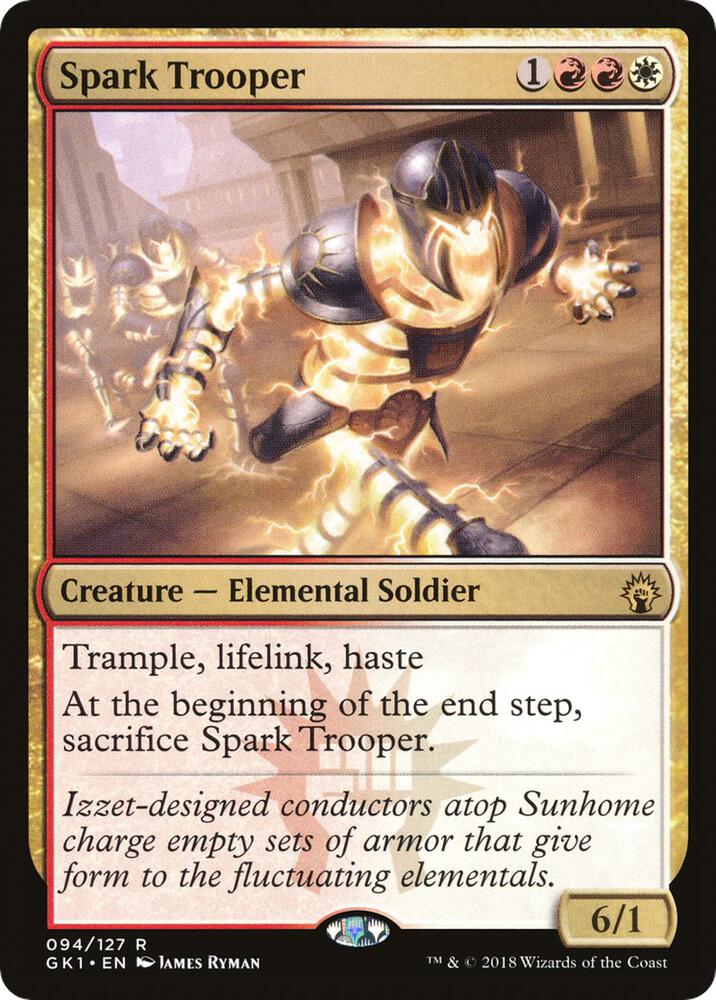 Spark Trooper 94/127 (Guilds of Ravnica: Guild Kits)