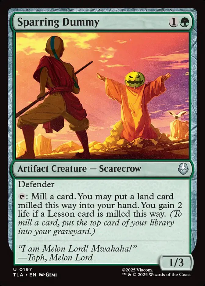 Sparring Dummy 197/286 (Avatar: The Last Airbender)  - Foil