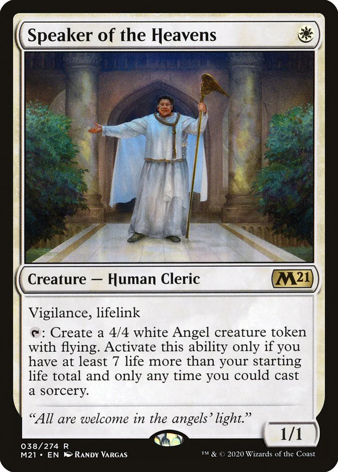 Speaker of the Heavens 38 (Core Set 2021)