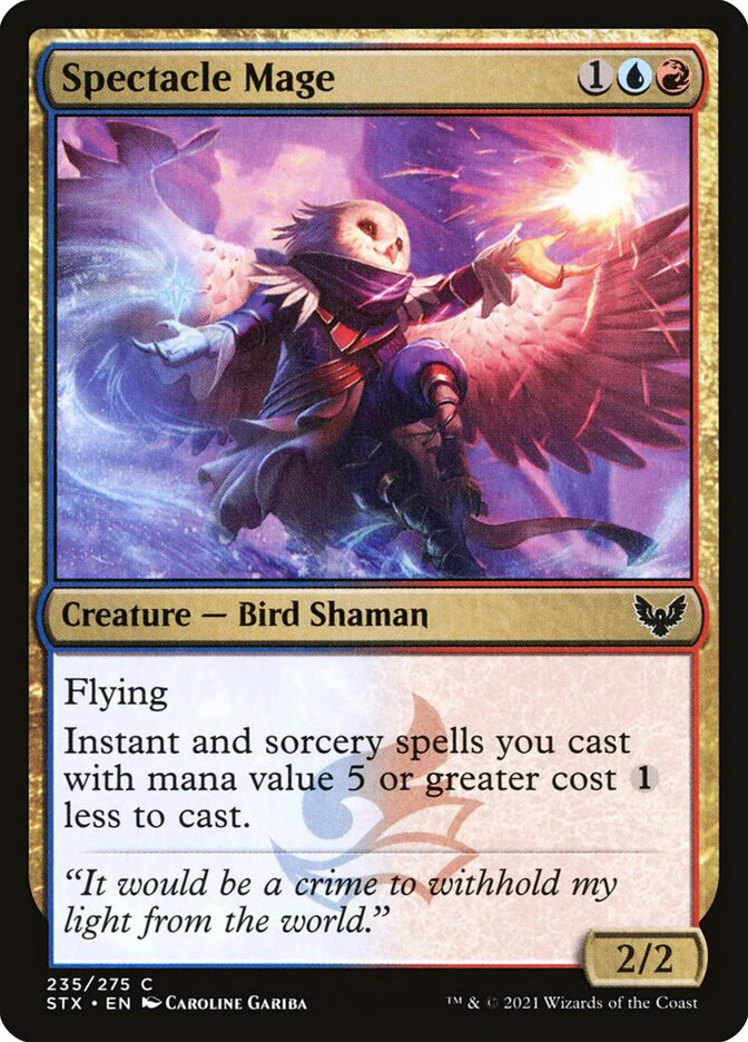 Spectacle Mage 235/275 (Strixhaven: School of Mages) - Foil