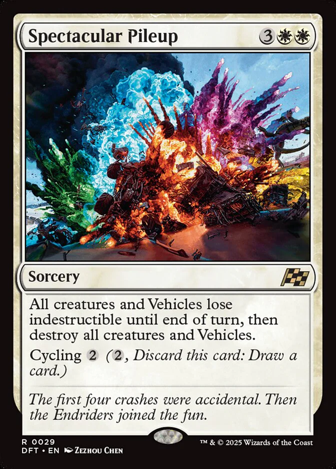 Spectacular Pileup 29/291 (Aetherdrift)