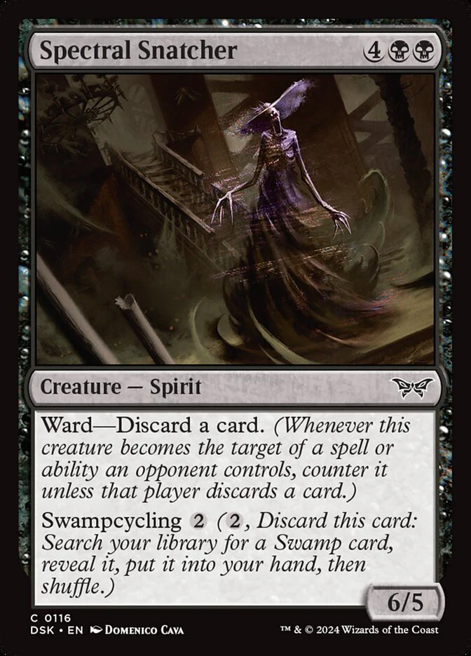 Spectral Snatcher 116 (Duskmourn: House of Horror)