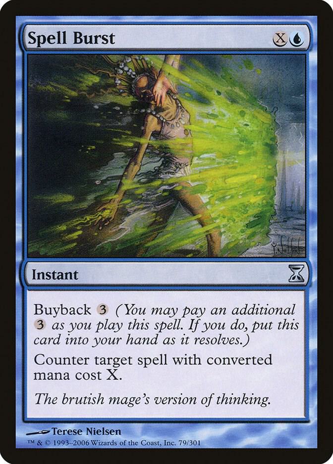 Spell Burst 79/301 (Time Spiral)  - Foil