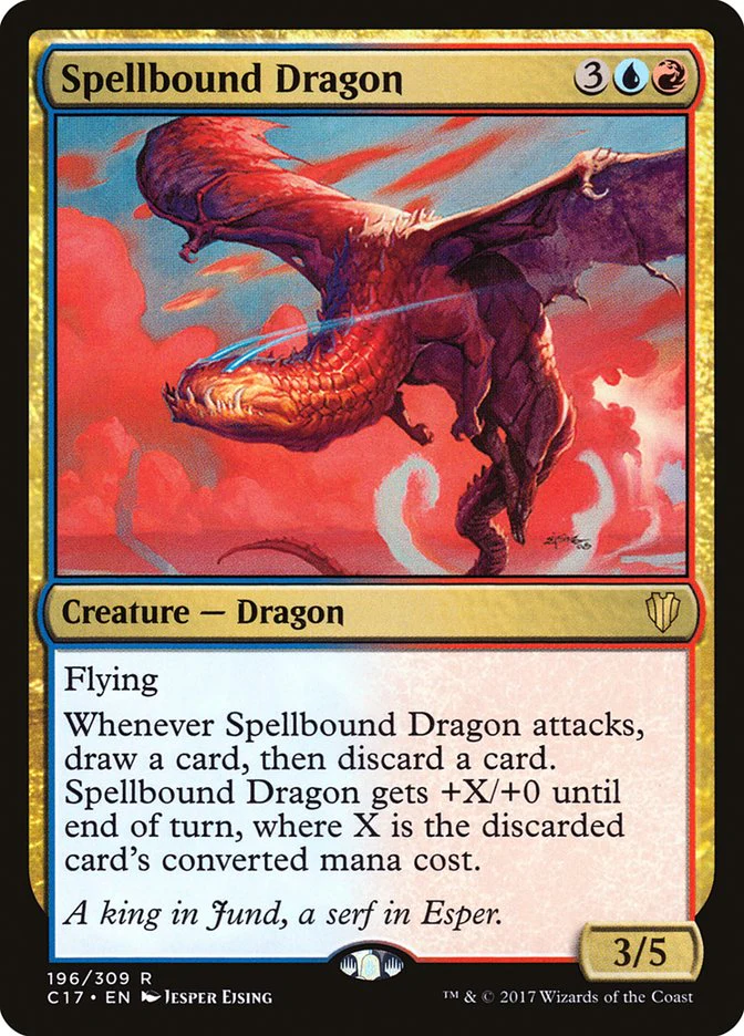 Spellbound Dragon 196/309 (Commander 2017)
