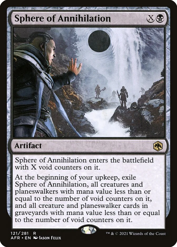Sphere of Annihilation 121/281 (Adventures in the Forgotten Realms)