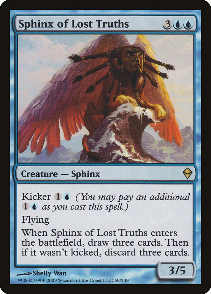 Sphinx of Lost Truths 69/249 (Zendikar)