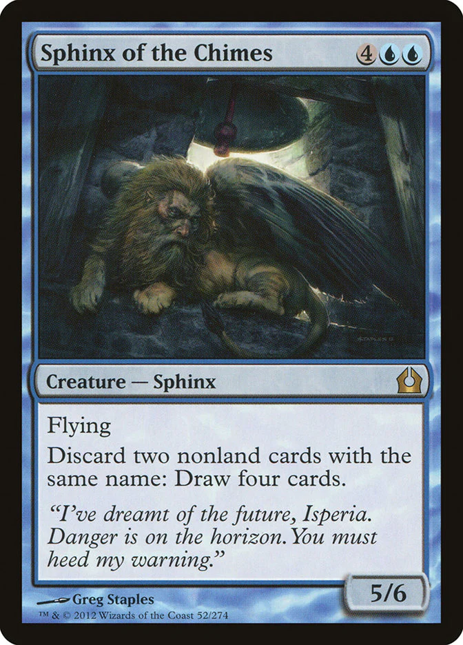 Sphinx of the Chimes 52/274 (Return to Ravnica)