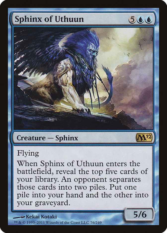 Sphinx of Uthuun 76/249 (Magic 2012 (M12)) - Foil