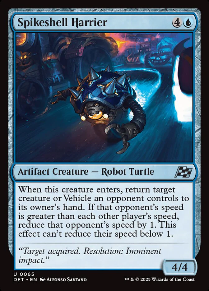Spikeshell Harrier 65/291 (Aetherdrift) - Foil