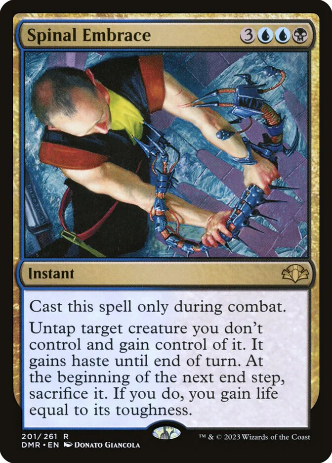 Spinal Embrace 201/261 (Dominaria Remastered)  - Foil