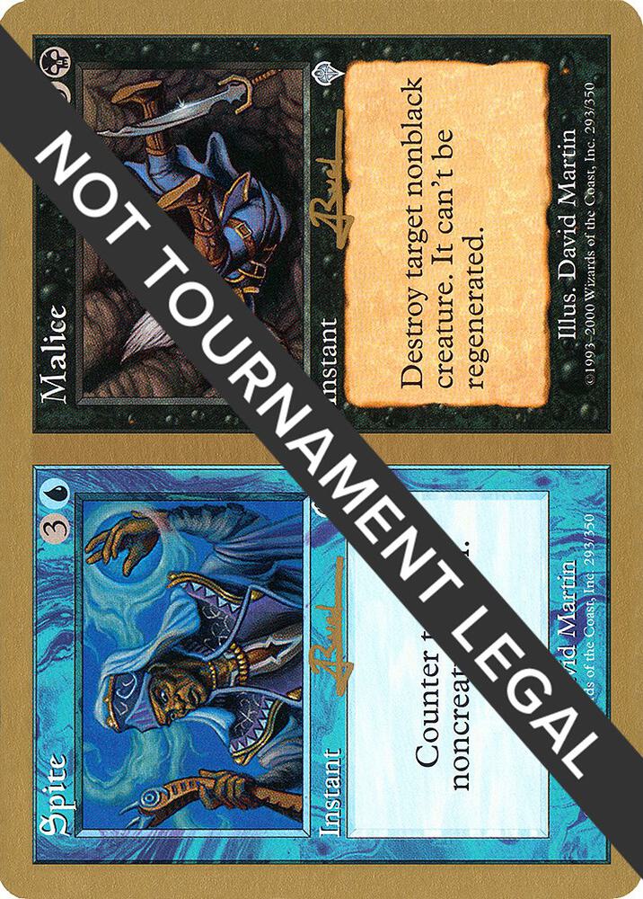 Spite Malice 2001 Antoine Ruel INV ar293/138 (World Championship Decks)