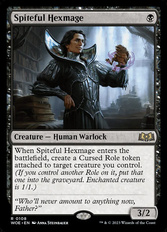 Spiteful Hexmage 108/276 (Wilds of Eldraine) - Foil