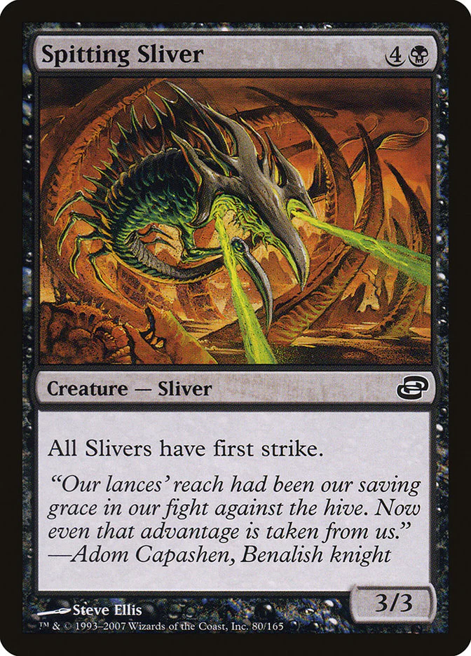 Spitting Sliver 80/165 (Planar Chaos)  - Foil