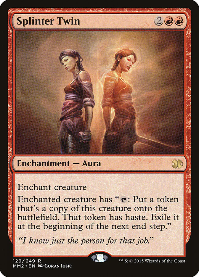 Splinter Twin 129/249 (Modern Masters 2015) - Foil