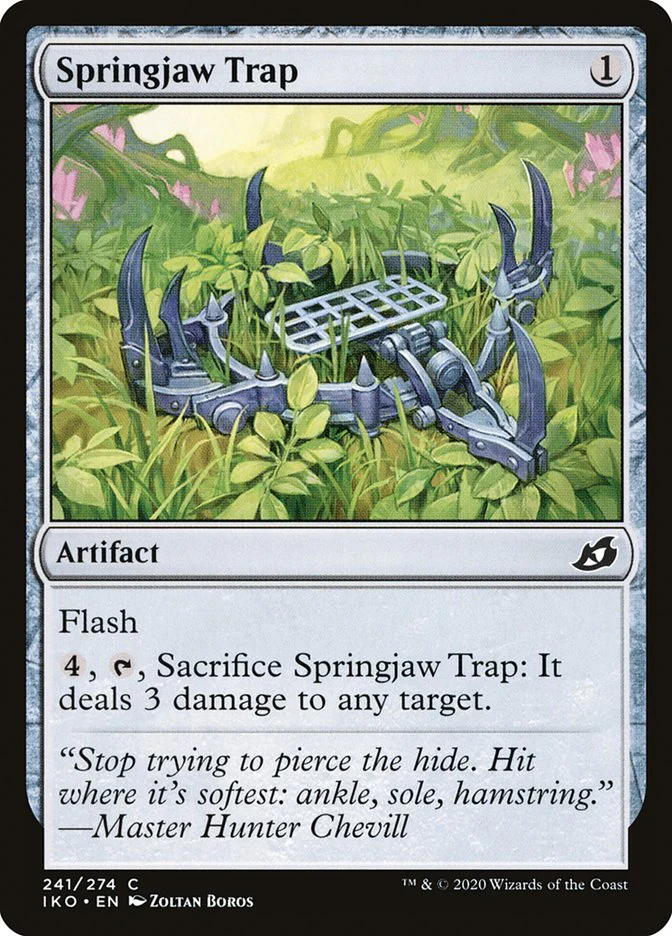 Springjaw Trap 241/274 (Ikoria: Lair of Behemoths)