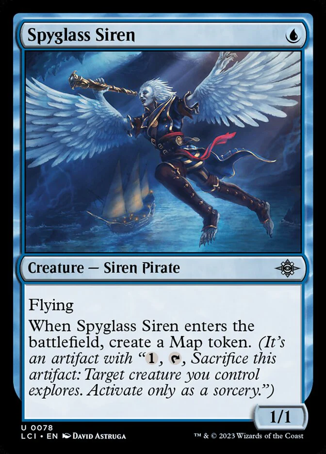 Spyglass Siren 78/291 (The Lost Caverns of Ixalan)  - Foil
