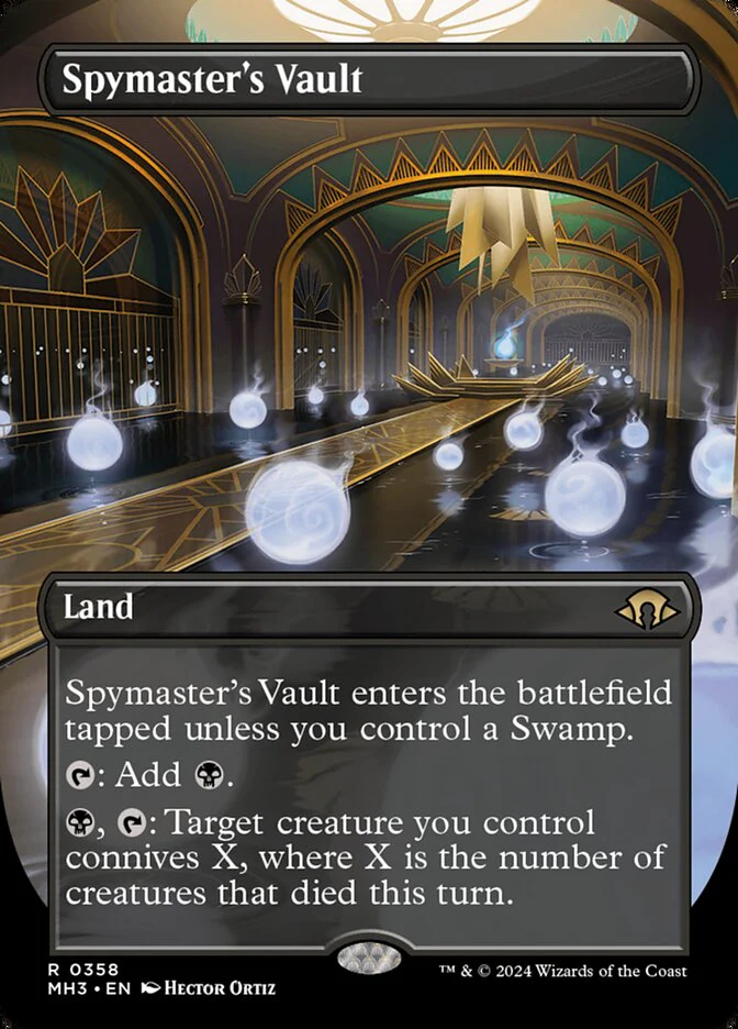 Spymaster's Vault 358/319 (Modern Horizons 3) - Borderless Foil