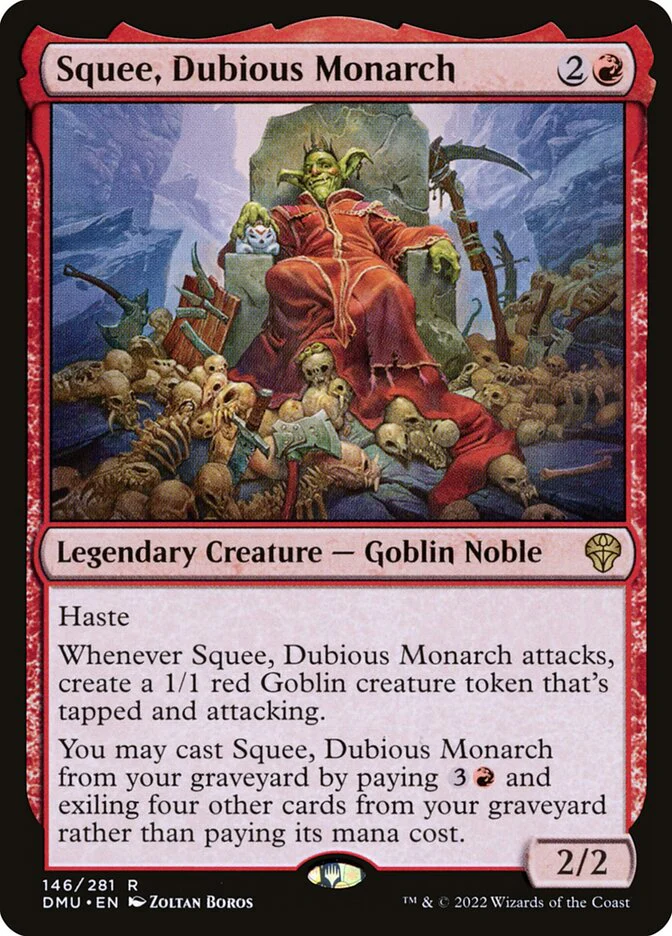 Squee, Dubious Monarch 146/281 (Dominaria United)  - Foil