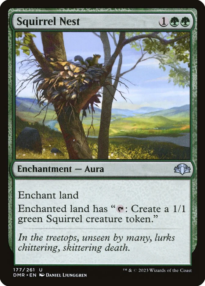 Squirrel Nest 177/261 (Dominaria Remastered) - Foil