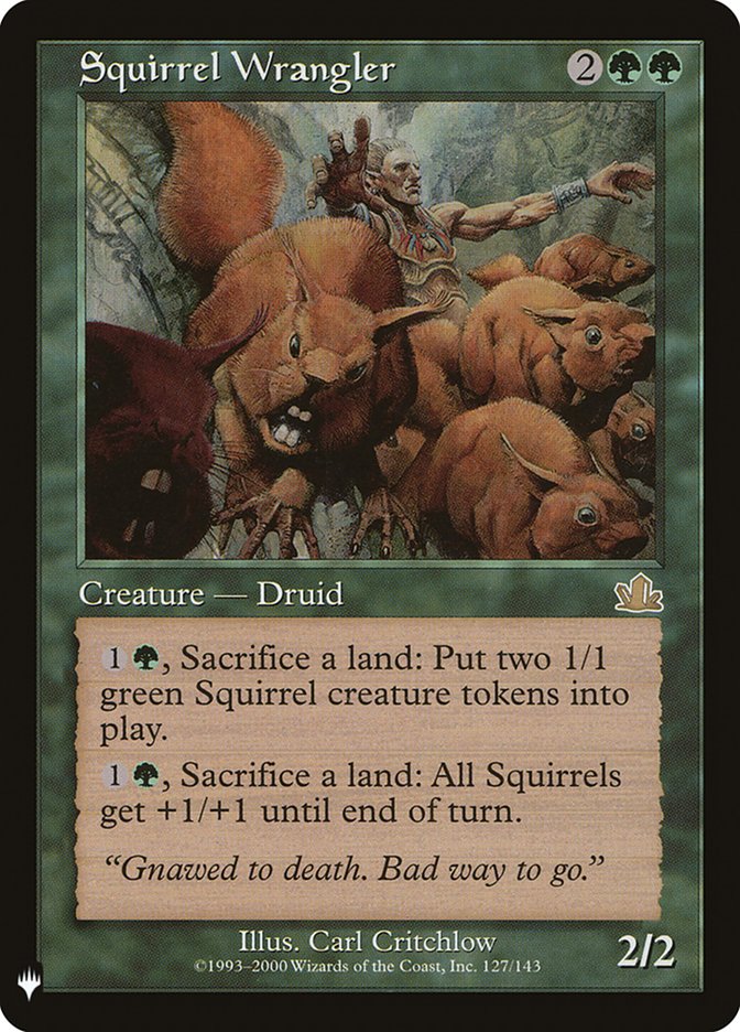 Squirrel Wrangler PCY-127/5075 (The List Reprints)