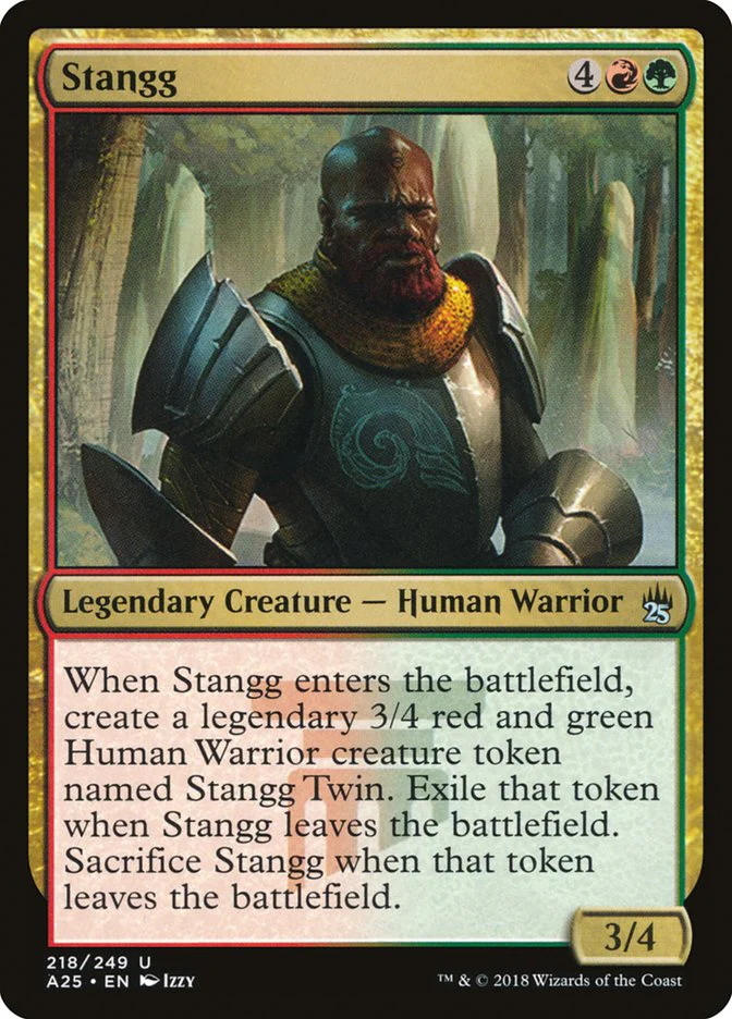 Stangg 218/249 (Masters 25)  - Foil