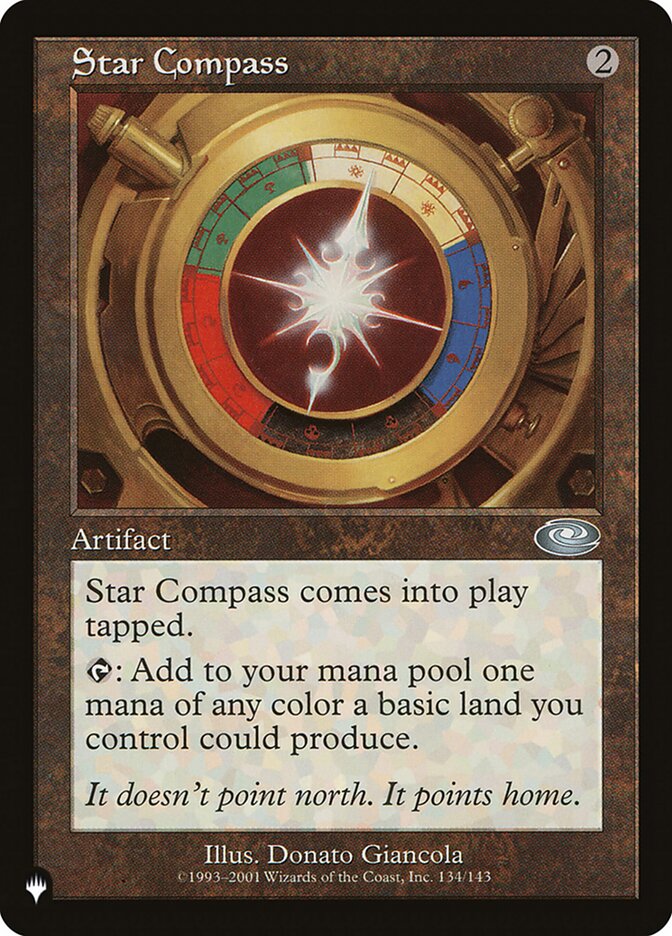 Star Compass PLS-134/5075 (The List Reprints)