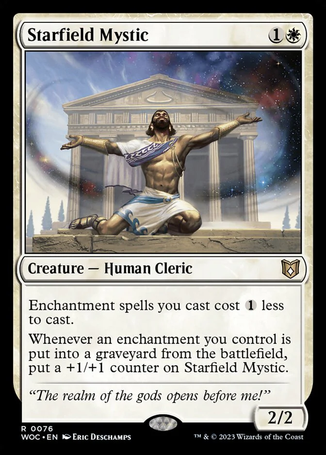 Starfield Mystic 76/173 (Commander: Wilds of Eldraine)