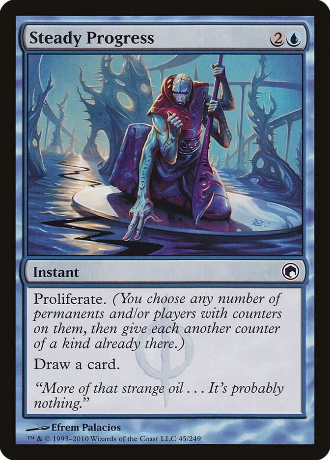 Steady Progress 45/249 (Scars of Mirrodin)