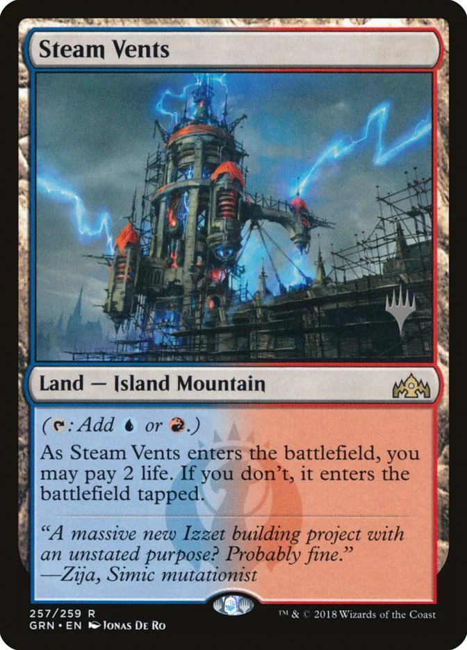 Steam Vents 257p/84 (Promo Pack: Throne of Eldraine)
