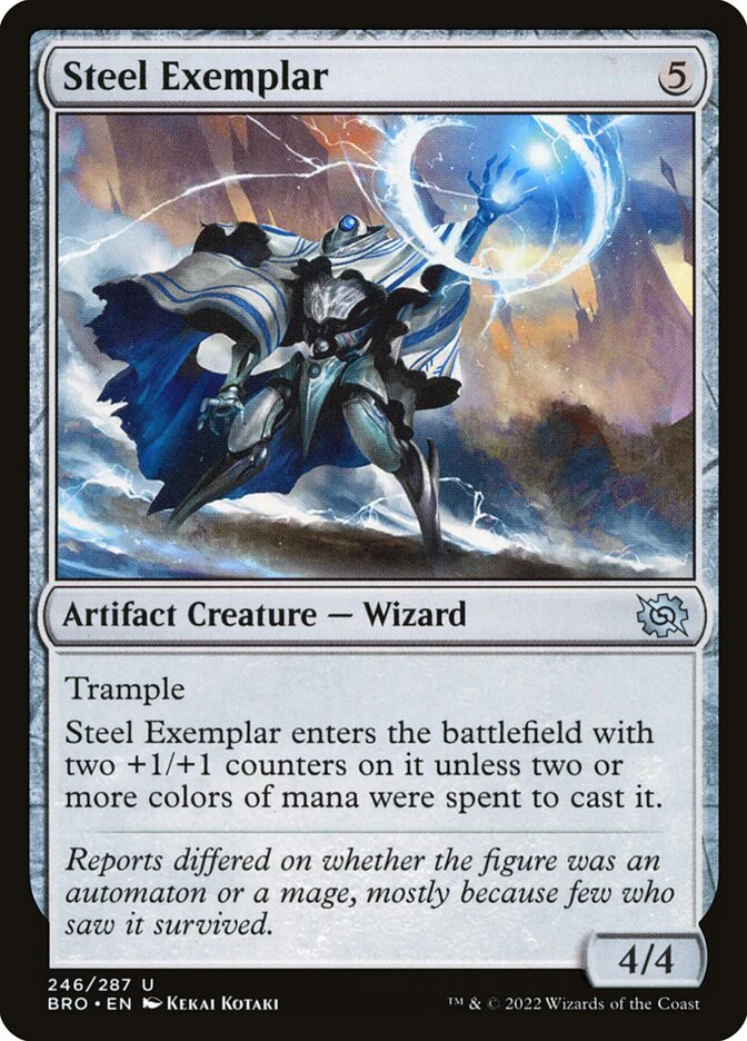 Steel Exemplar 246/287 (The Brothers' War)