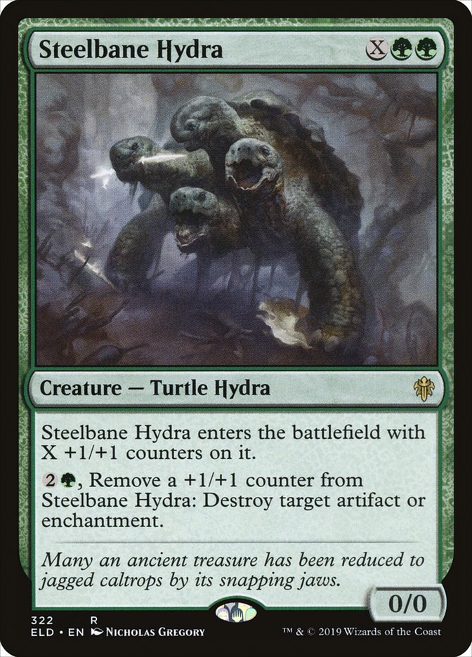 Steelbane Hydra 322/269 (Throne of Eldraine)