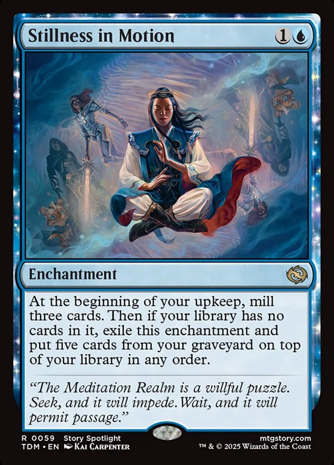 Stillness in Motion 59/291 (Tarkir: Dragonstorm)  - Foil