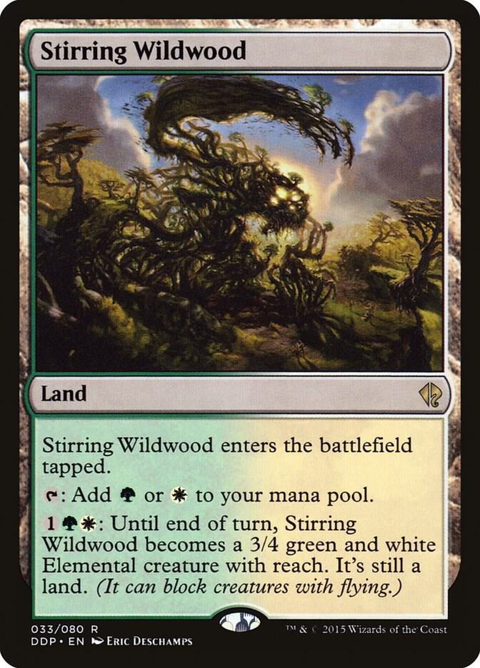 Stirring Wildwood 33/80 (Duel Decks: Zendikar vs. Eldrazi)