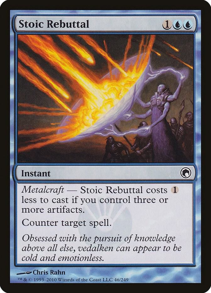 Stoic Rebuttal 46/249 (Scars of Mirrodin)  - Foil