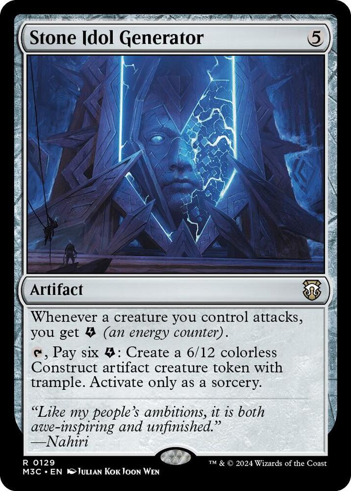 Stone Idol Generator 129/411 (Commander: Modern Horizons 3)