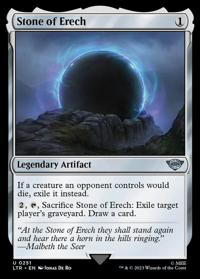 Stone of Erech 251 (Universes Beyond: The Lord of the Rings: Tales of Middle-earth)  - Foil