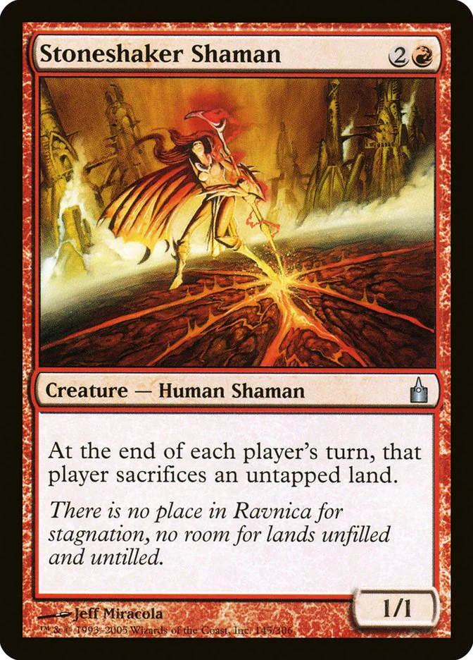 Stoneshaker Shaman 145/306 (Ravnica: City of Guilds)