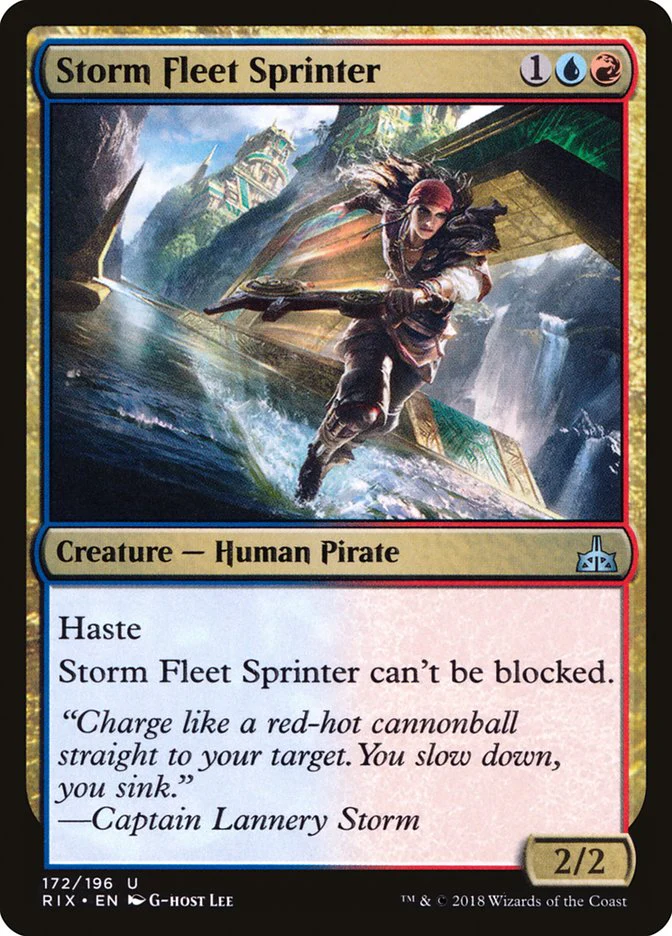 Storm Fleet Sprinter 172/196 (Rivals of Ixalan)