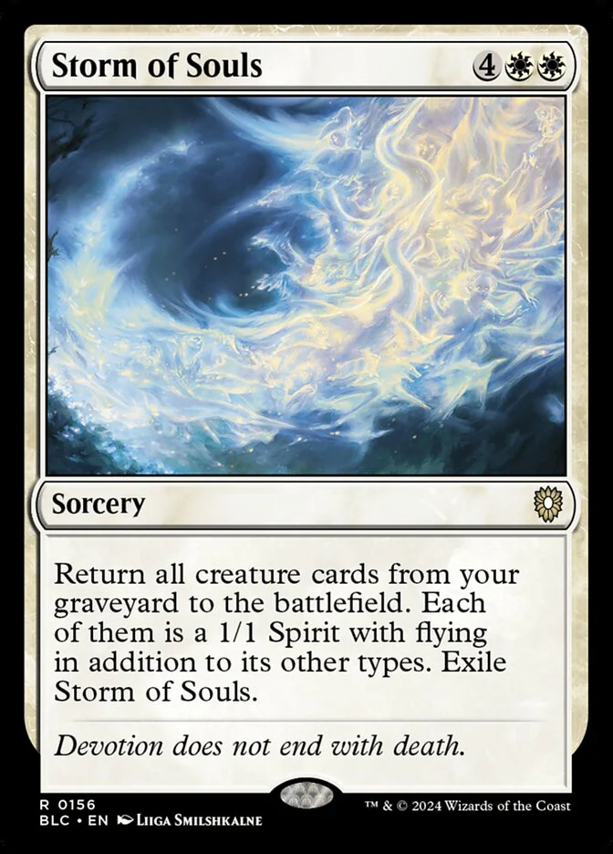 Storm of Souls 156 (Commander: Bloomburrow)