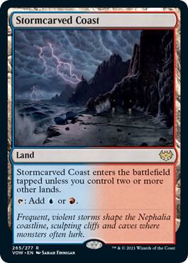 Stormcarved Coast 265 (Innistrad: Crimson Vow)  - Foil