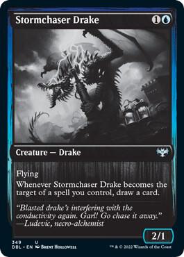 Stormchaser Drake 349/534 (Innistrad: Double Feature)  - Foil