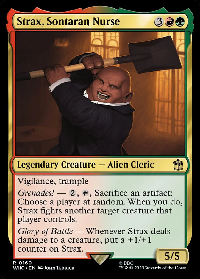 Strax, Sontaran Nurse 160/331 (Universes Beyond: Doctor Who)