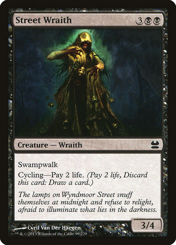 Street Wraith 99/229 (Modern Masters)  - Foil