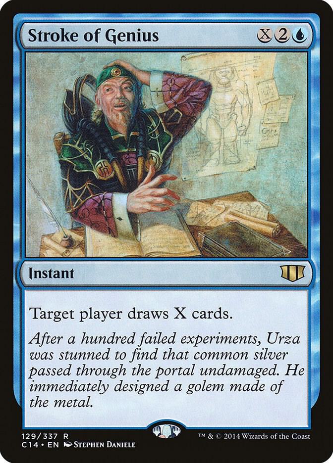 Stroke of Genius 129/337 (Commander 2014)