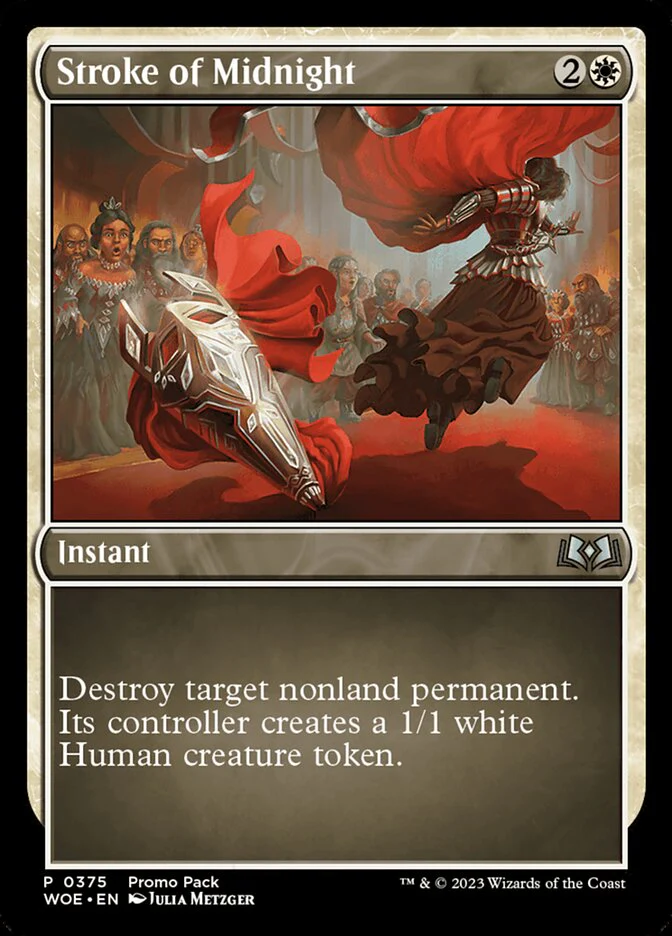 Stroke of Midnight 375 (Promo Pack: Wilds of Eldraine)