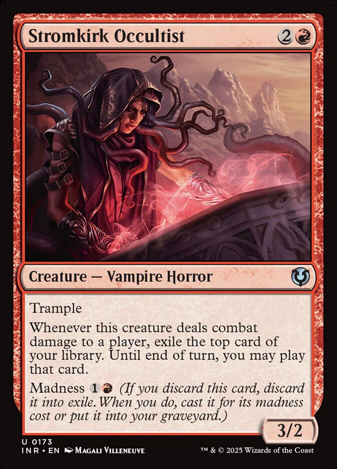 Stromkirk Occultist 173/287 (Innistrad Remastered)  - Foil